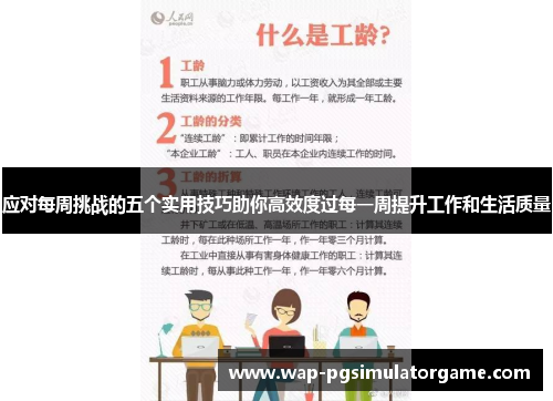 应对每周挑战的五个实用技巧助你高效度过每一周提升工作和生活质量